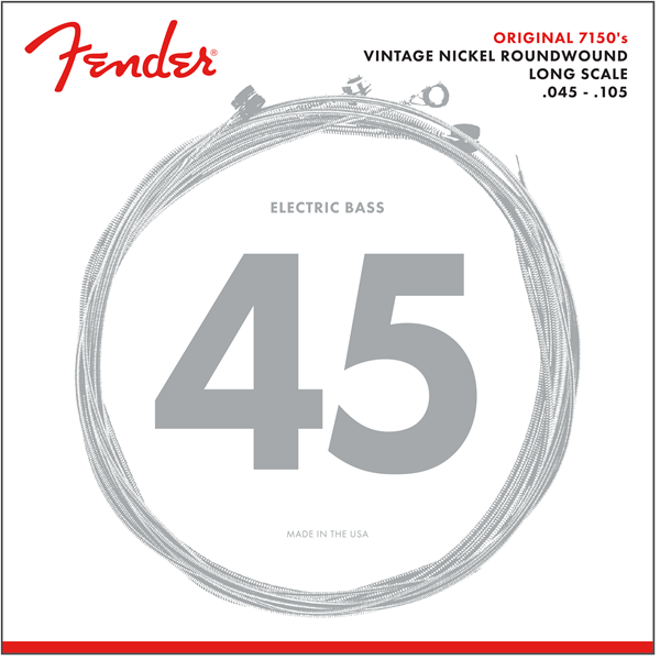 Original 7150's Pure Nickel Bass Strings