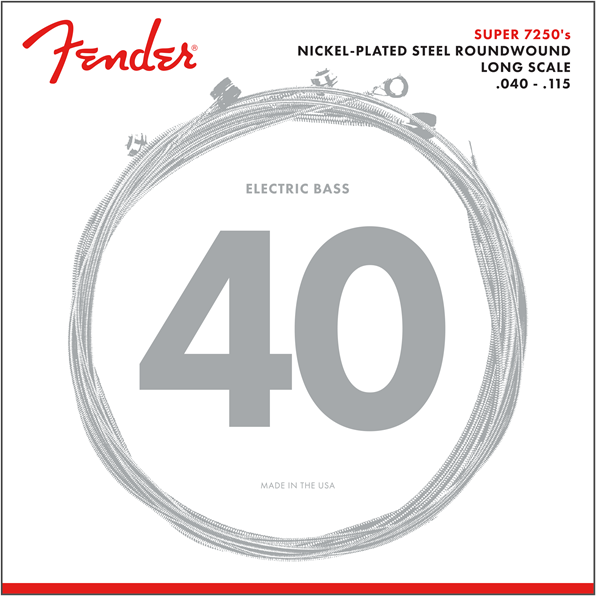 Super 7250's Nickel Plated Bass Strings - (5 String)